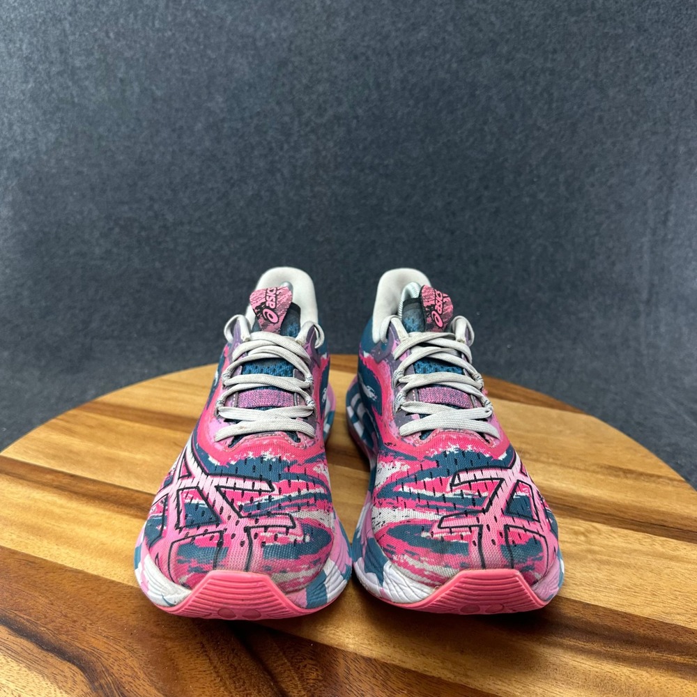 ASICS Noosa Tri 15 Avant Garde Pink Restful Teal Shoes 1012B429-401 Women's 7 - Picture 4 of 12